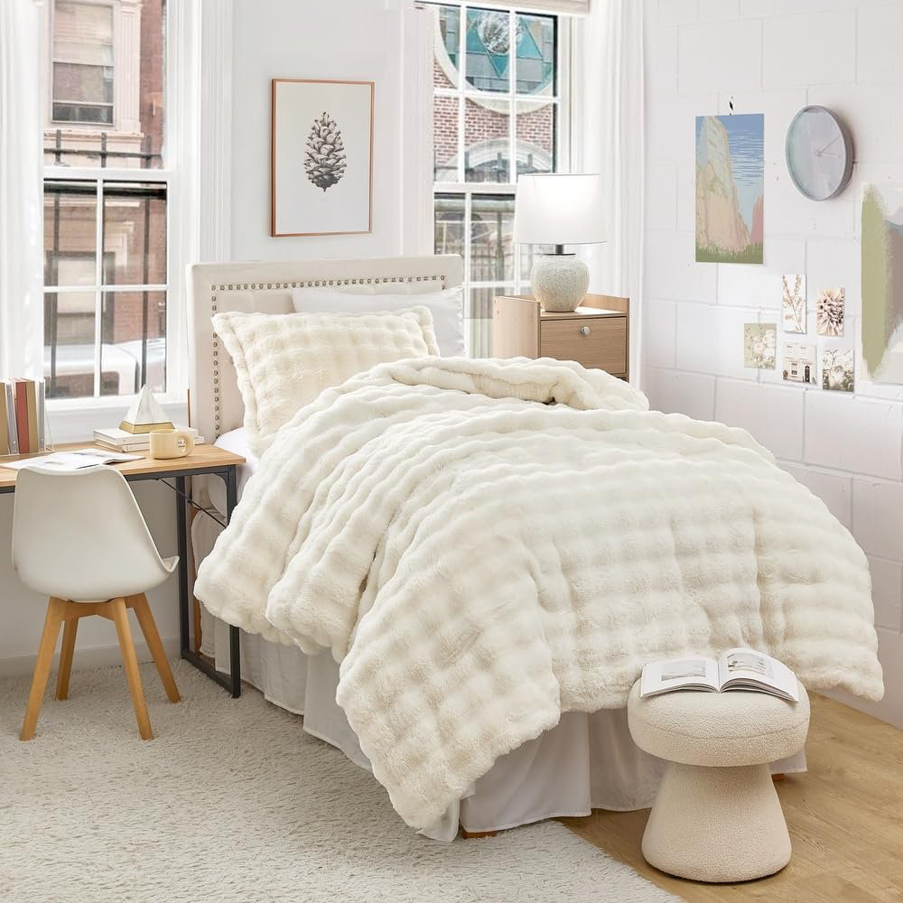 Chunky Bunny Coma Inducer® King Comforter – Oversized, Ultra Plush Glacier Gray Bedding - View #11