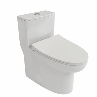 Toilette en coin à création ronde GPF (siège inclus)