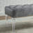 Modern Button Tufted Upholstered Bench