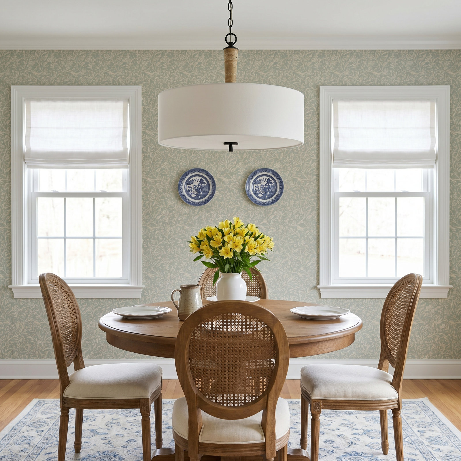 Dennie Iron 2-Light Chandelier