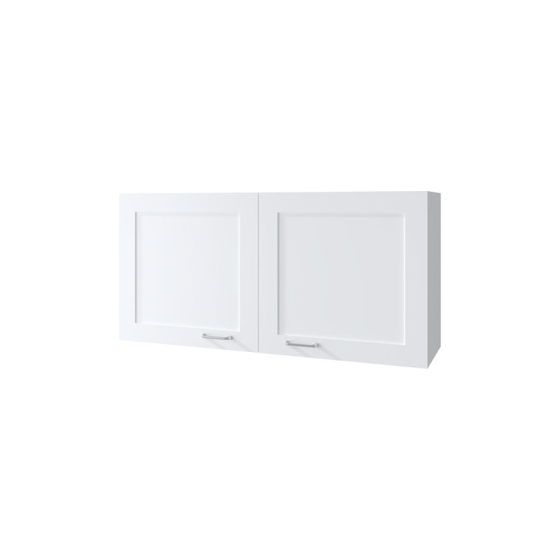 Armoire murale de cuisine Nakya, Blanc