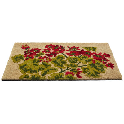 Geranium Outdoor Doormat