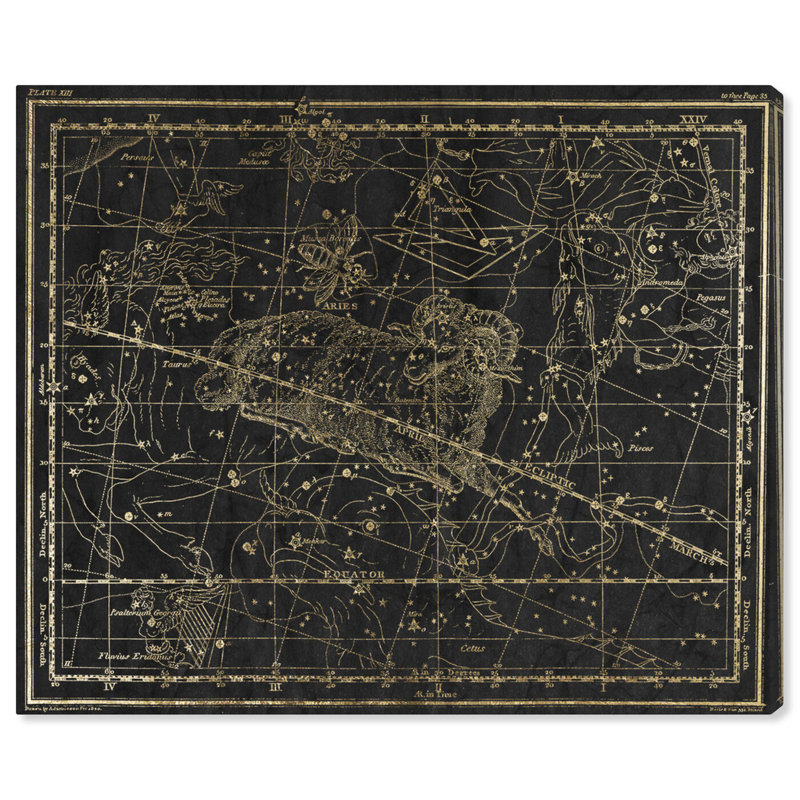 «The Art Cabinet Aries», impression sur toile, H 25 po x l 31 po