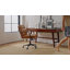Chaise de bureau en cuir Anagrace avec support lombaire-469467475