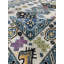 Ivory Hand-Knotted Wool Stacked Diamond Motif Classic Traditional Modern Contemporary Carpet Rug-1249251180