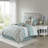 Luxurious King Bedding Sets Seafoam Polyester, Elegant Quilt Design For Home