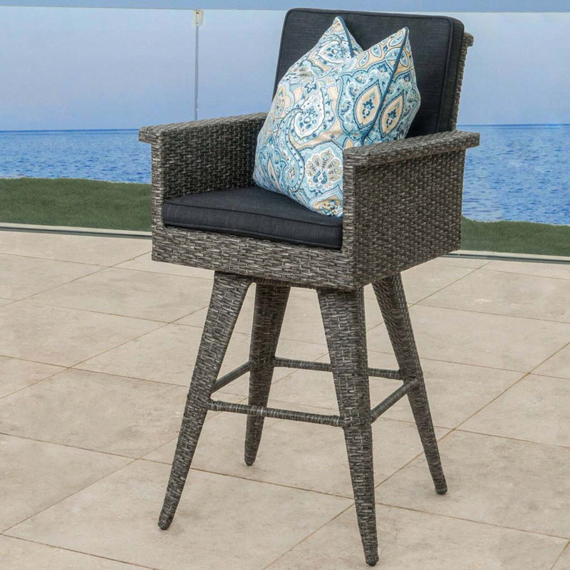 Tabouret de bar rotatif 30 po