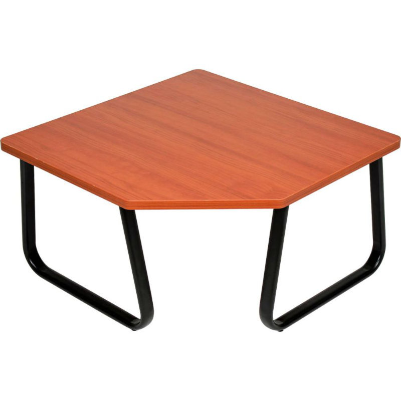 Table basse traîneau, Merisier