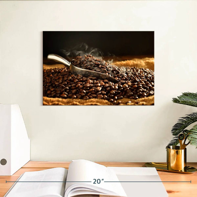 Grains de café torréfiés Yarlin, H 8 po x l 12 po