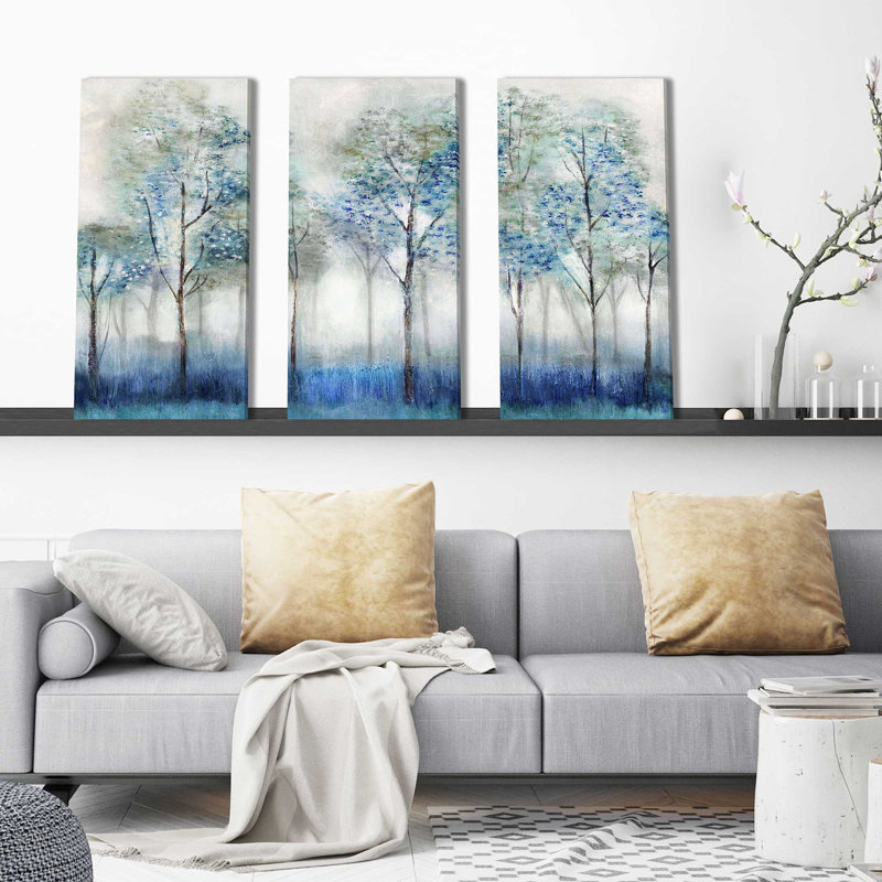 «Dream Forest» par Tava Studios - 3 impressions sur toile tendue