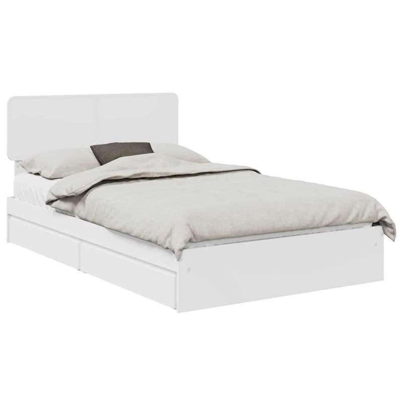 Bed, Small Double (4'), White