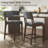 Quick-Assembly Upholstered Counter Height Bar Stools-1702838181