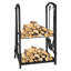 Support à bûches en métal l 17,8 po x P 11,8 po