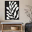 Retro Matisse Inspired Abstract Botanical 3 Black-1850115861-1850115859