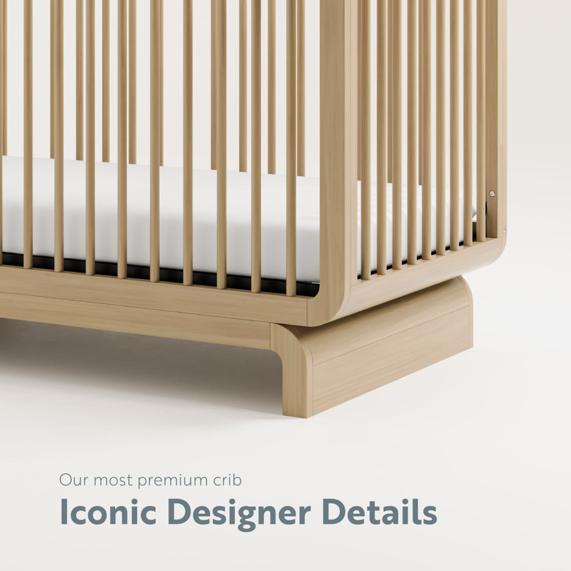 Santorini 5-In-1 Convertible Crib, Driftwood, Crib