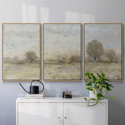 «Late Harvest I», reproduction sur toile 3 pièces