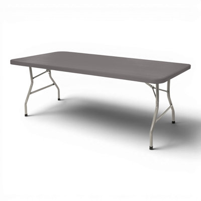 Table de banquet portable robuste en plastique