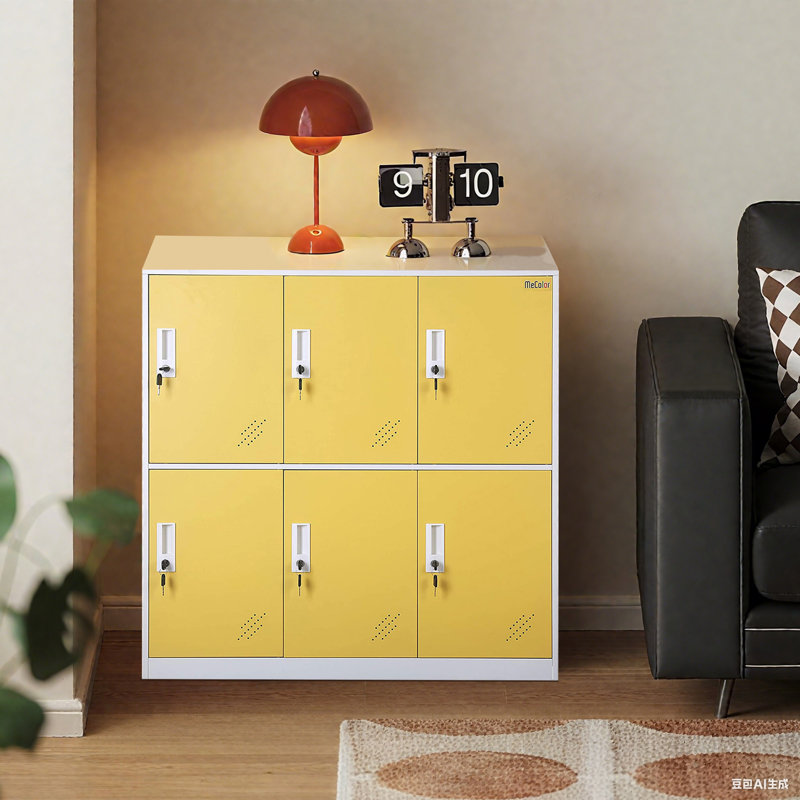 Metal 90cm Storage Cabinet