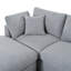 U_STYLE Grand canapé modulaire en U de 128 po avec 2 repose-pieds mobiles, tissu chenille, conception modulaire pour le salon, le cinéma maison et l'espace spacieux (ancien sku: WY000454AAE)