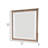 Solid Wood Rectangle Wall Mirror