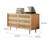Modern Rattan Woven Solid Wood Accent Chest