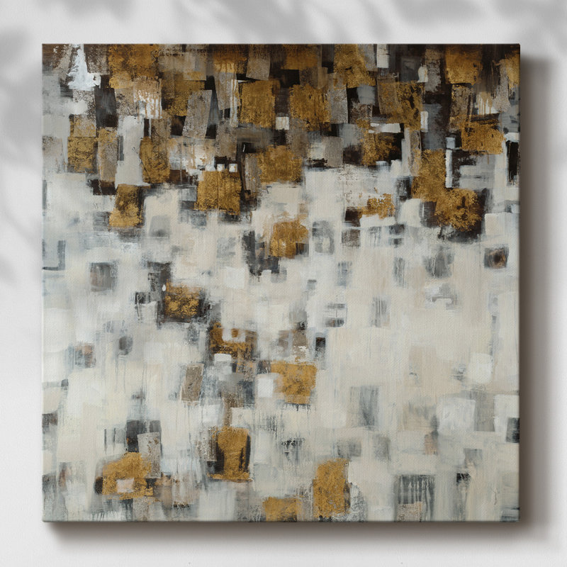 City Nights - Toile tendue avec châssis, H 40 po x l 40 po