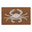 Paillasson crabe blanc 18 x 30