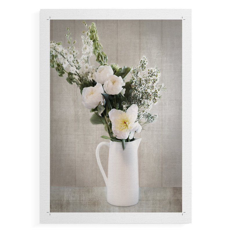 Farmhouse Bouquet I - Impression sur toile seulement - NON-CADRE, H 60 po x l 40 po