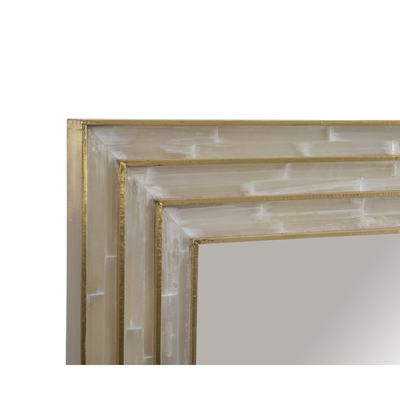 Selene Rectangle Metal Mirror