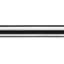 90.55cm Straight Shower Curtain Pole & Hook Set-106463408