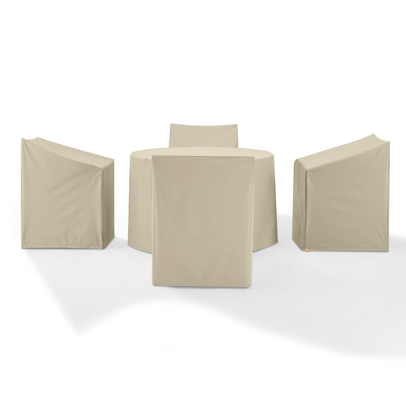Outdoor Patio Dining Set Cover, Tan