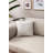 Elegant Cushion Cover Set (2 Pieces), White, 16.9 x 16.9 inches | 100% Polyester Fabric, Soft and Durable | Machine Washable, Perfect for Home Décor and Comfort, Ideal for Sofas and Chairs