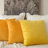 Solid Velvet Reversible Pillow Cover-2041353561-2044397496