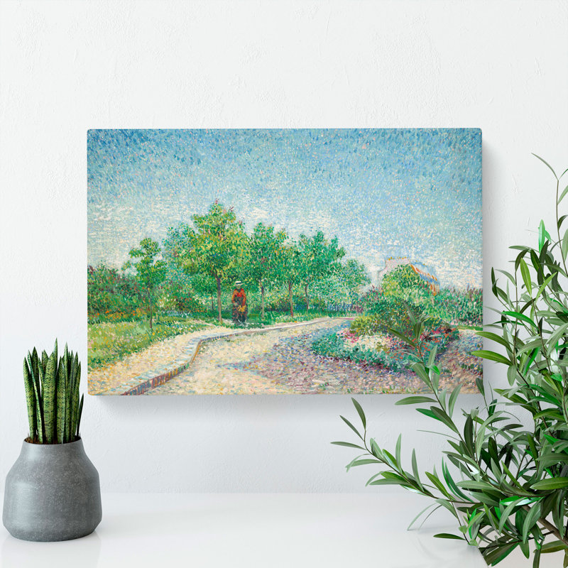 Square Saint-Pierre by Vincent Van Gogh - Wrapped Canvas, 50cm H x 76cm W x 3cm D