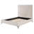Orpheus Beige Upholstered Tufted Bed-90539940