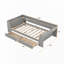 Lit plateforme simple avec rangement Fhen-1102333001