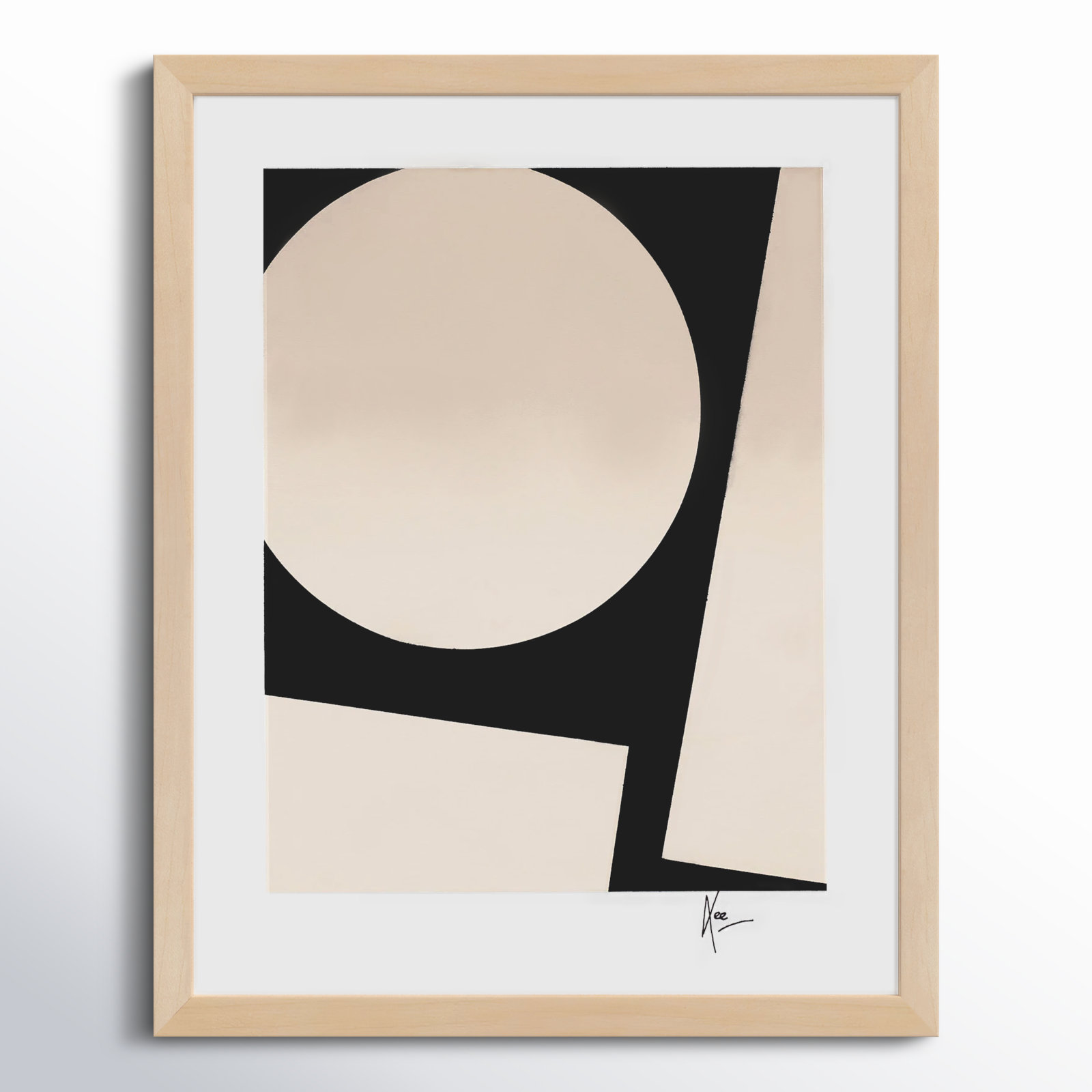 You And Me 2 by Lee Lessem, 30" H x 24" W x 1.25" D, Brown