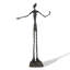 Sculpture de table abstraite et élancée représentant une figure humaine, statue décorative moderne pour l'intérieur.