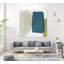 " Beige And Navy Abstract "-59884947