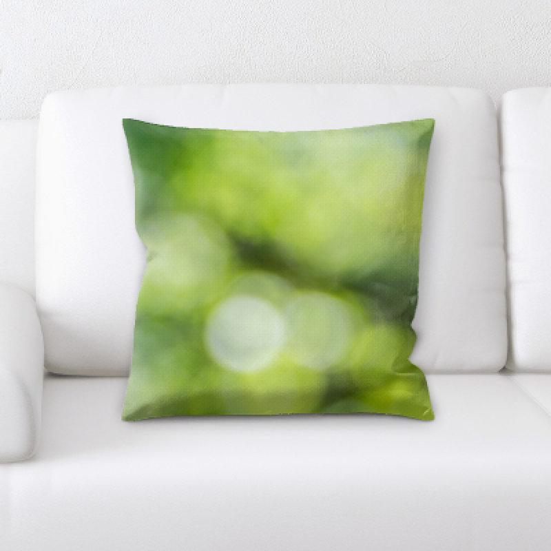 Microsuede Throw Pillow