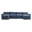 Canapé modulaire 4 places avec 2 repose-pieds Latitude Run®-1890324599