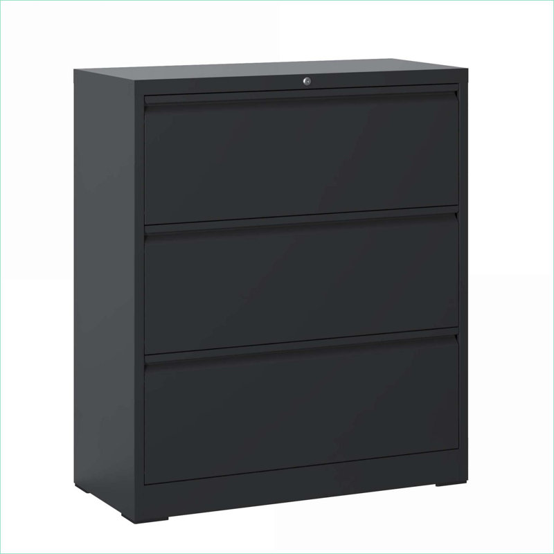 Commode d'appoint Mattaya, Noir