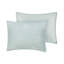 Ensemble de courtepointe réversible 100% coton 4 pièces Seaside Aqua-17098592-79808267