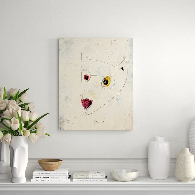 Ruff Life III Painting by Charlotte Perkins, Brush Gel, 30" H x 24" W