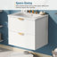 Meuble-lavabo mural 24 po avec 2 tiroirs-1479251844