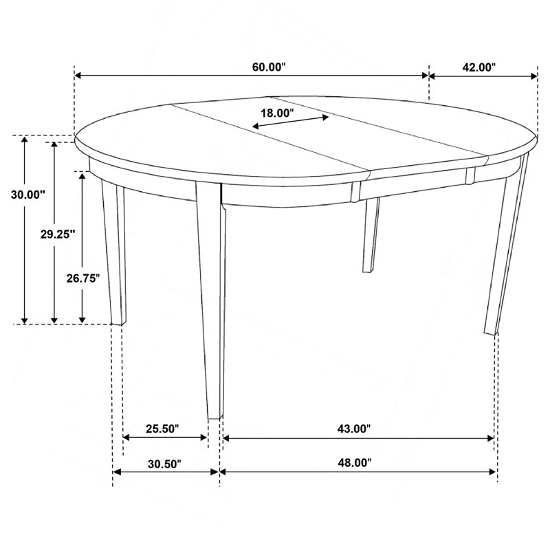 Ensemble de salle à manger cappuccino et beige, 7 pièces : table, 6 chaises
