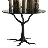 Faux Bois Dining Table