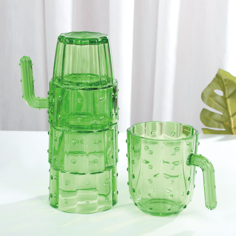 8-Piece Cactus Stacking Tumbler