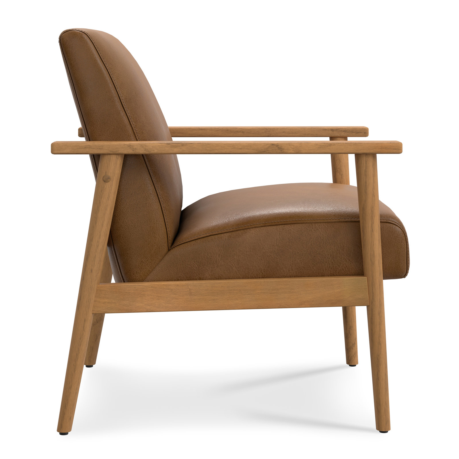 Paloma Genunine Leather Accent Chair