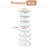 Rotating Shoe Rack Tower, 7-Tier Spinning Storage Rack, Free Standing 360° Revolving Shoe Organizer, Holds 28 Pairs Of Shoes (7-Tier,White)-1457950293